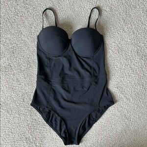 Tory Burch Black One-Piece Swimsuit